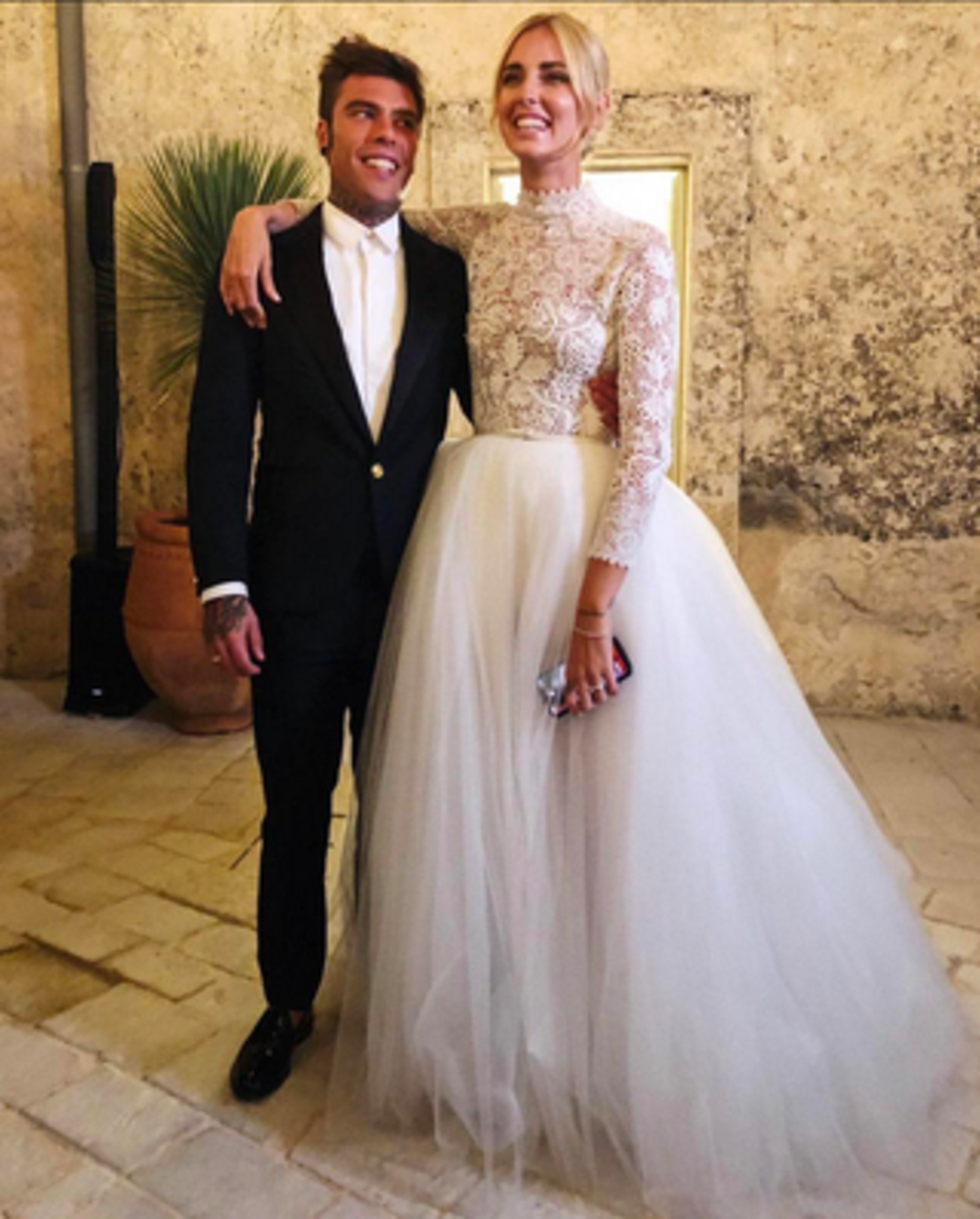Il matrimonio brandizzato dei Ferragnez
