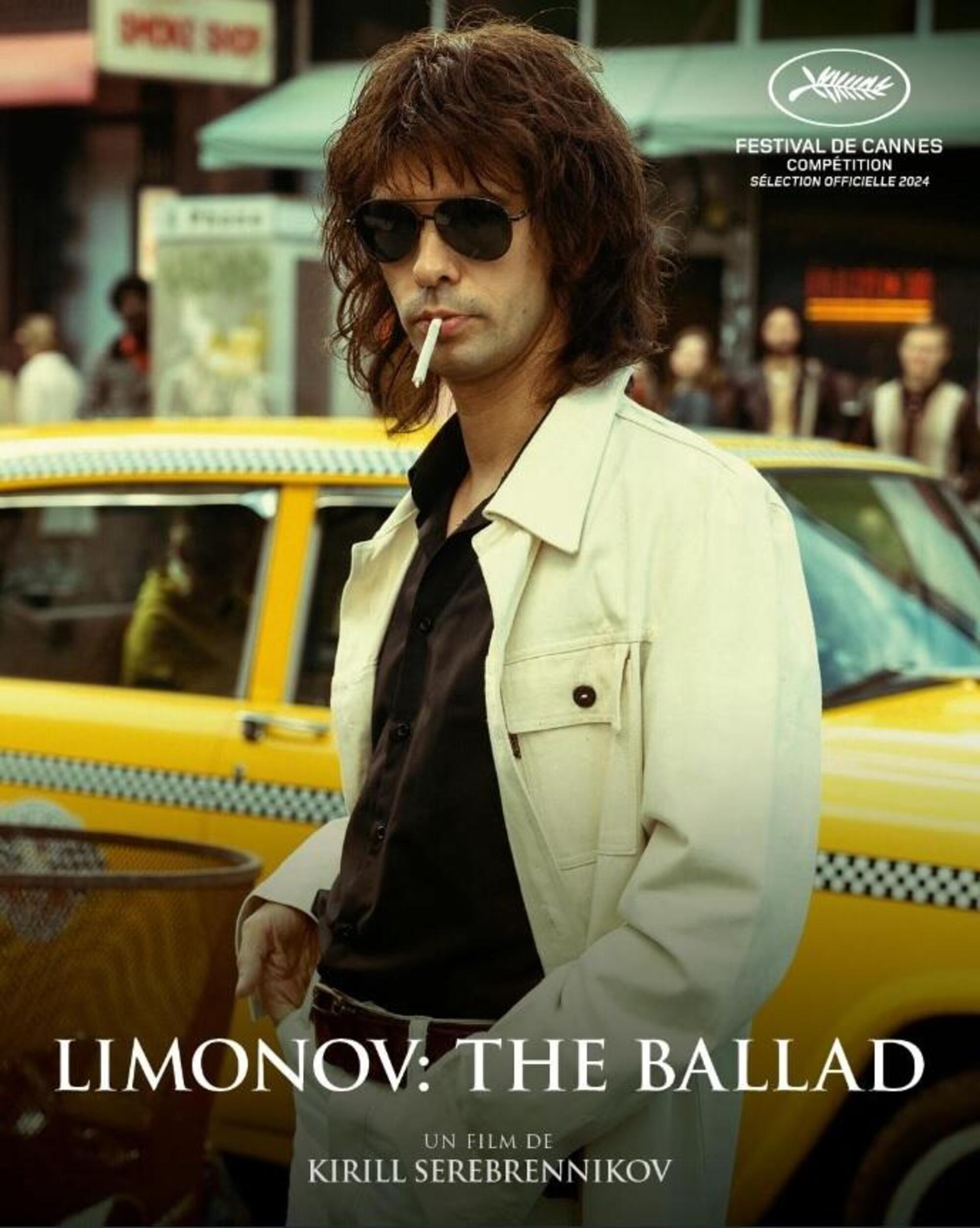 Dal film &ldquo;Limonov. The Ballad&rdquo; di Kirill Serebrennikov, presentato al Festival del Cinema di Cannes 2024, con l&rsquo;attore Ben Whishaw nei panni di Eduard Limonov