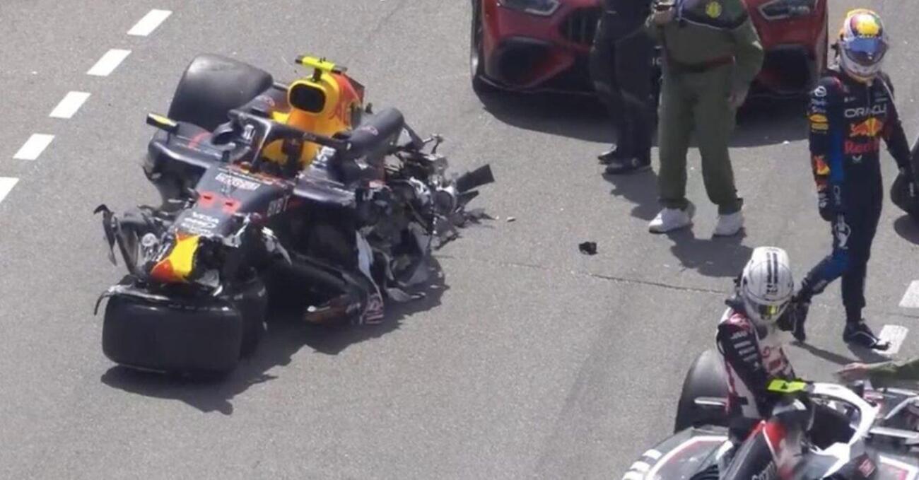 Incidente assurdo al via del GP di Montecarlo: cos'è successo a Perez, Hülkenberg e Magnussen