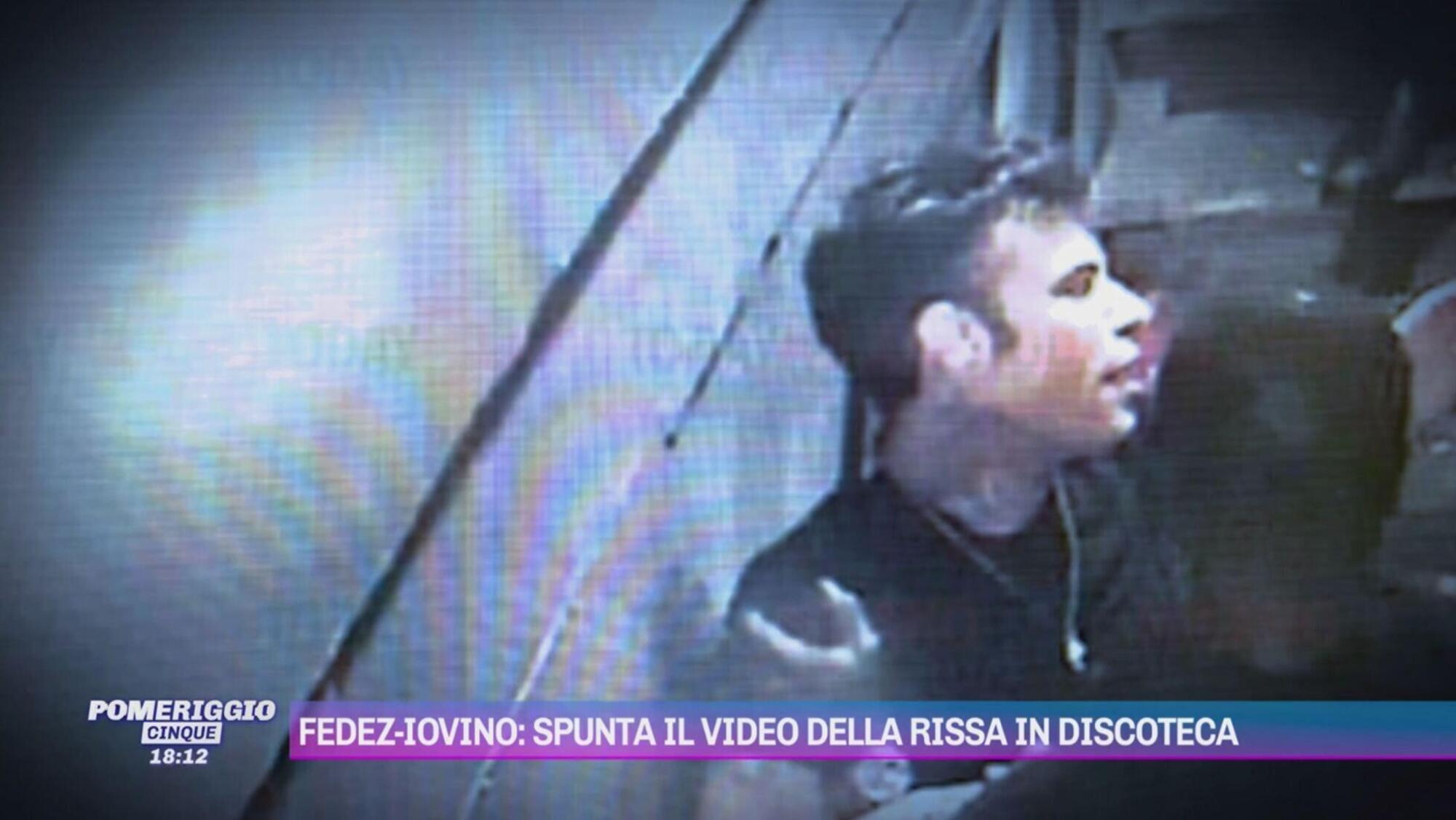 Fedez nel video della presunta rissa in discoteca