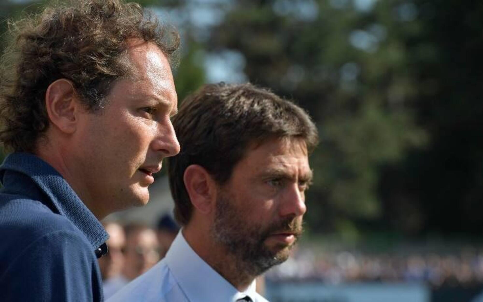 John Elkann e suo cugino Andrea Agnelli