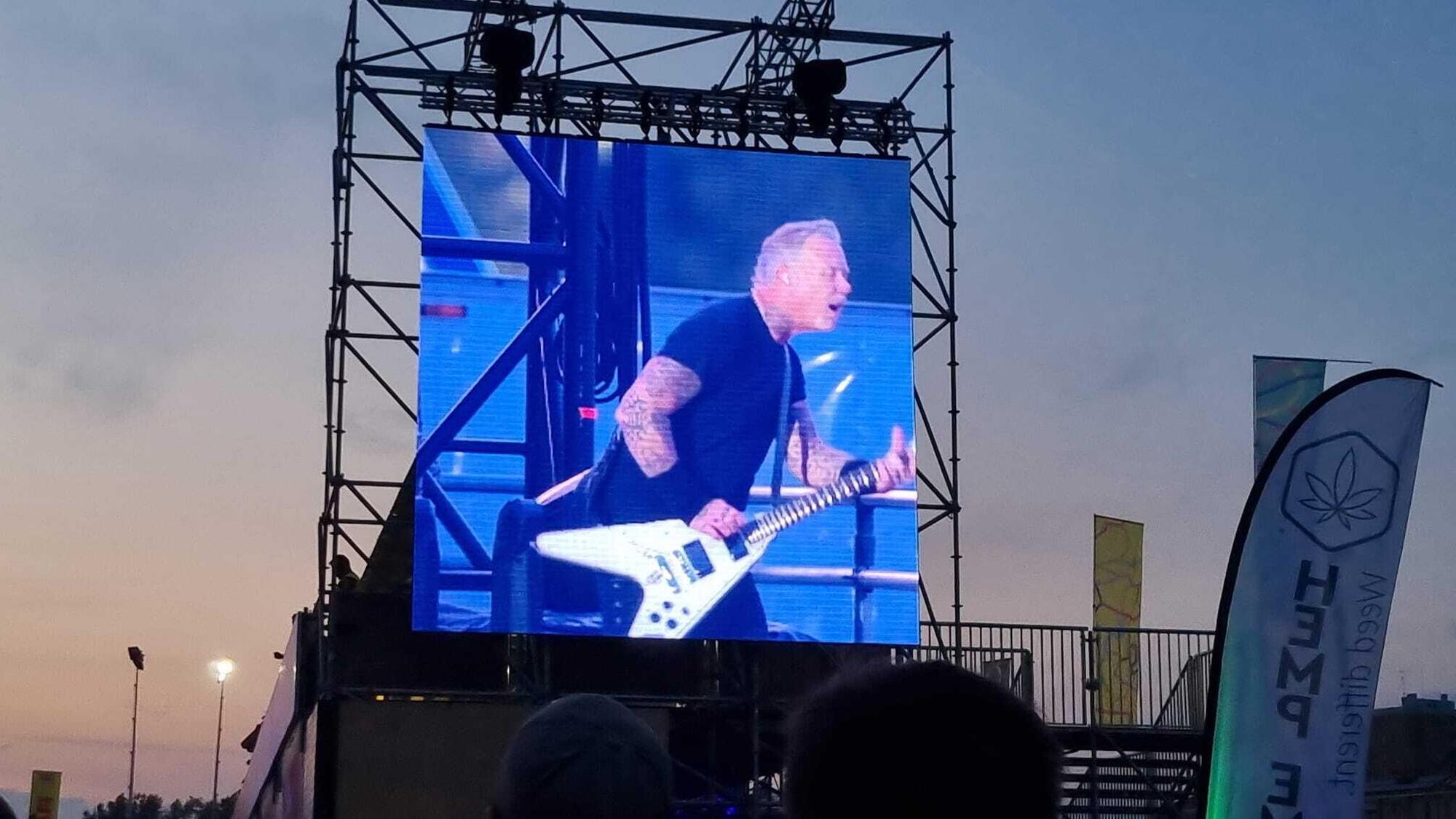 Gli I-Days Milano Coca Cola con i Metallica, foto Roberto Vivaldelli