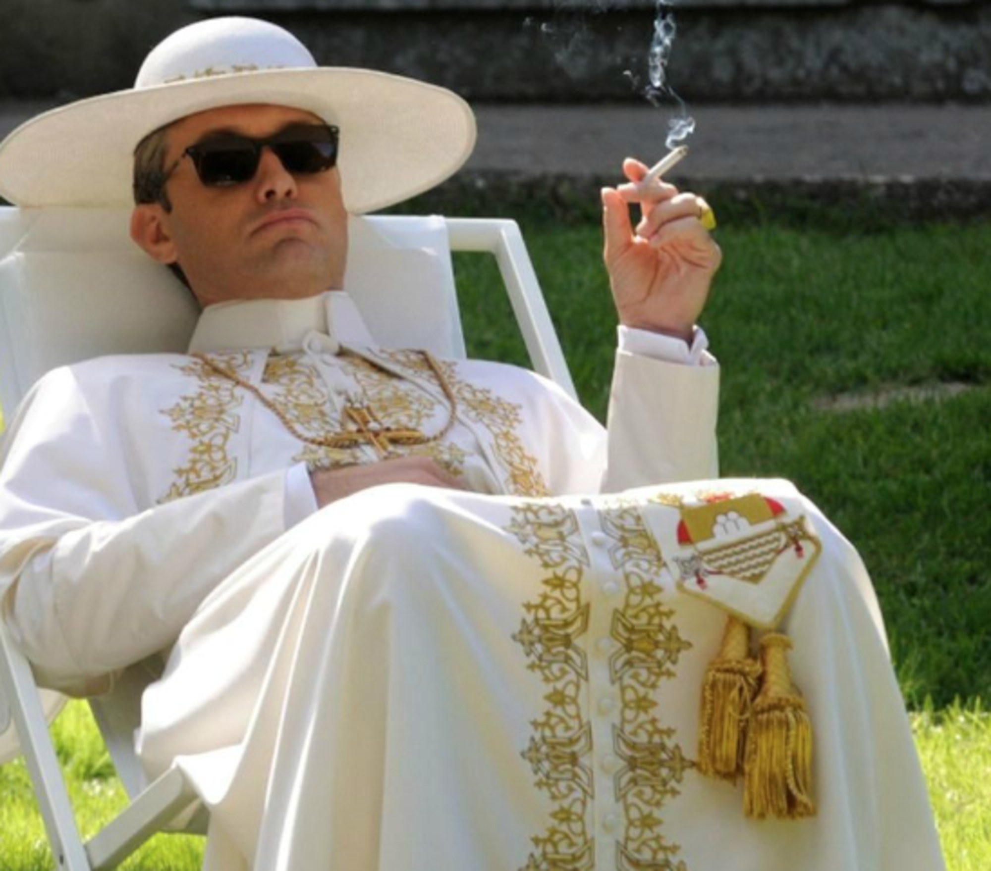 Jude Law in The Young Pope