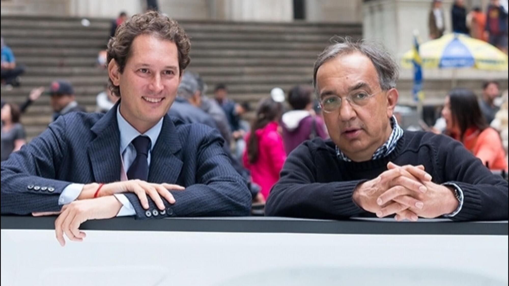 John Elkann e Sergio Marchionne