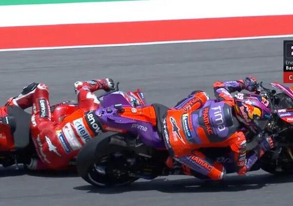 Per Enea Bastianini &egrave; gi&agrave; domani: &quot;Non ho visto l&#039;entrata di Martin, per&ograve; l&#039;ho sentita. Inutile arrabbiarsi...&quot;
