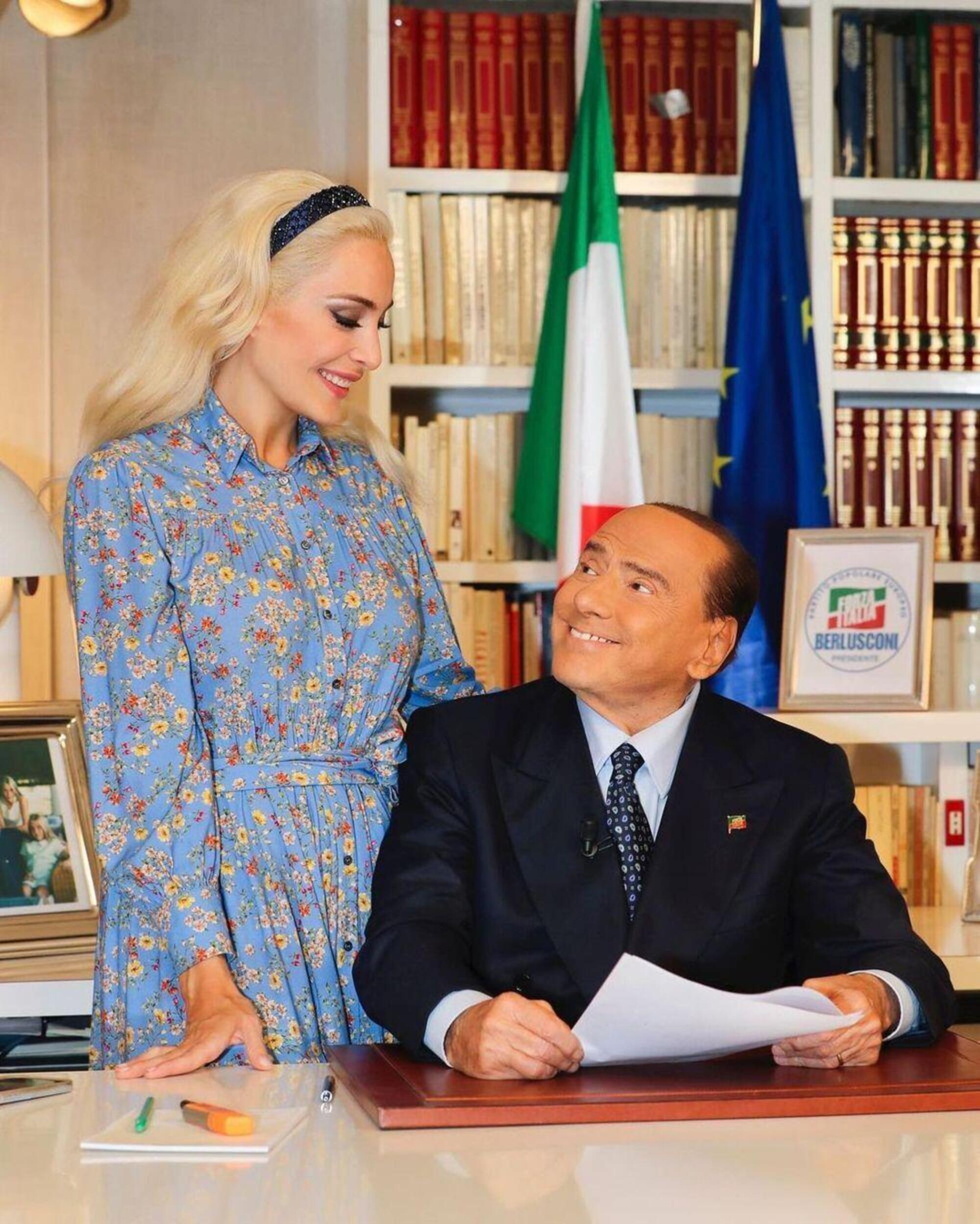 Marta Fascina e Silvio Berlusconi