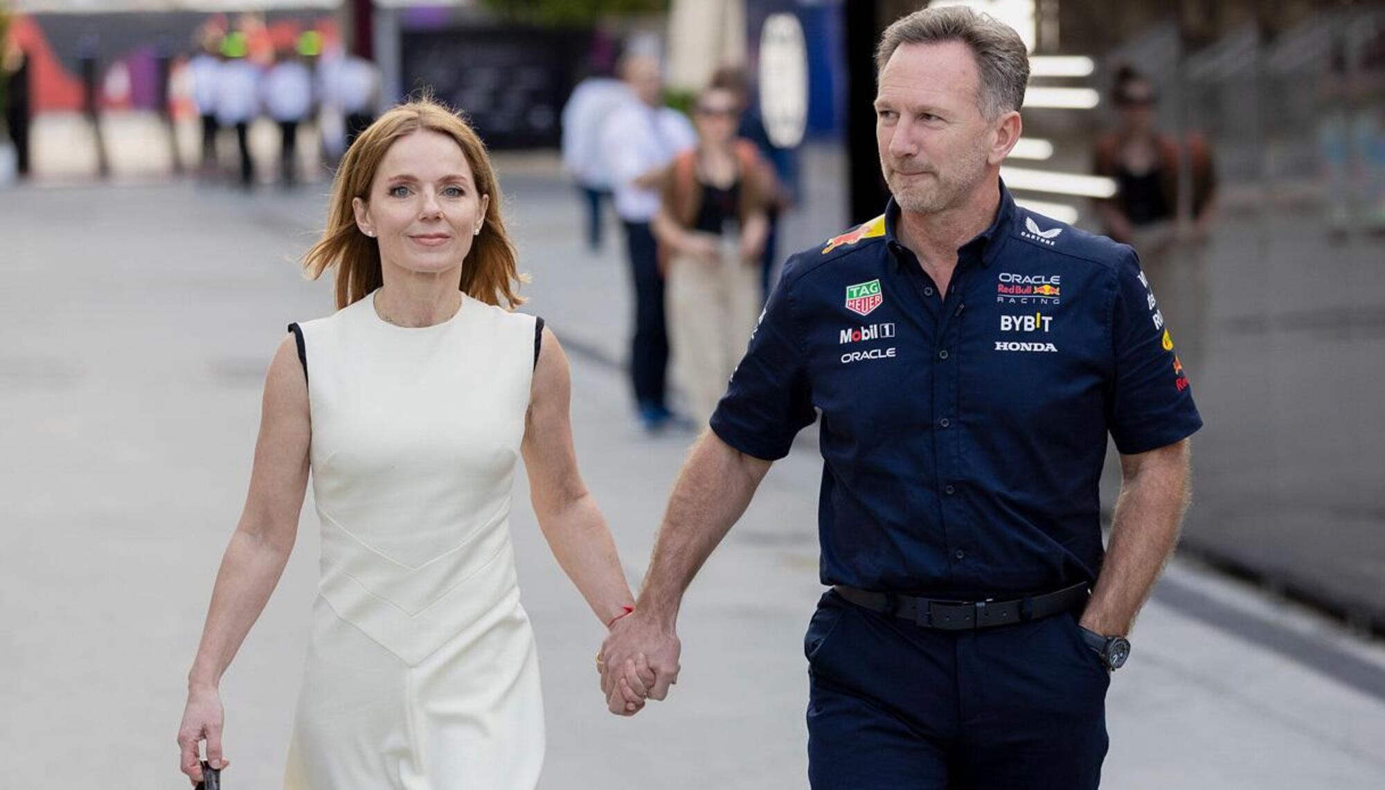 Geri Halliwell e Chris Horner 