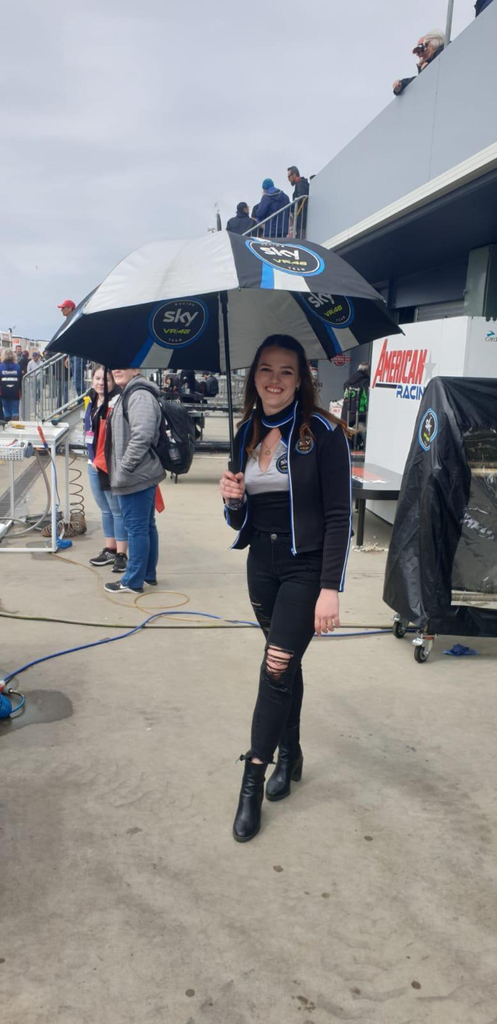 Maddi Patterson Umbrella Girl