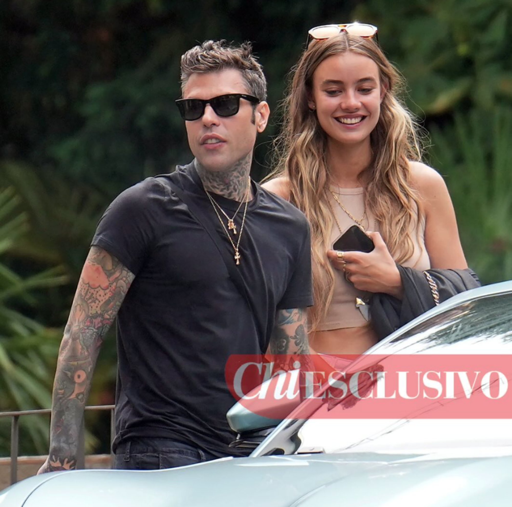Fedez e Garance Authié paparazzati da "Chi"