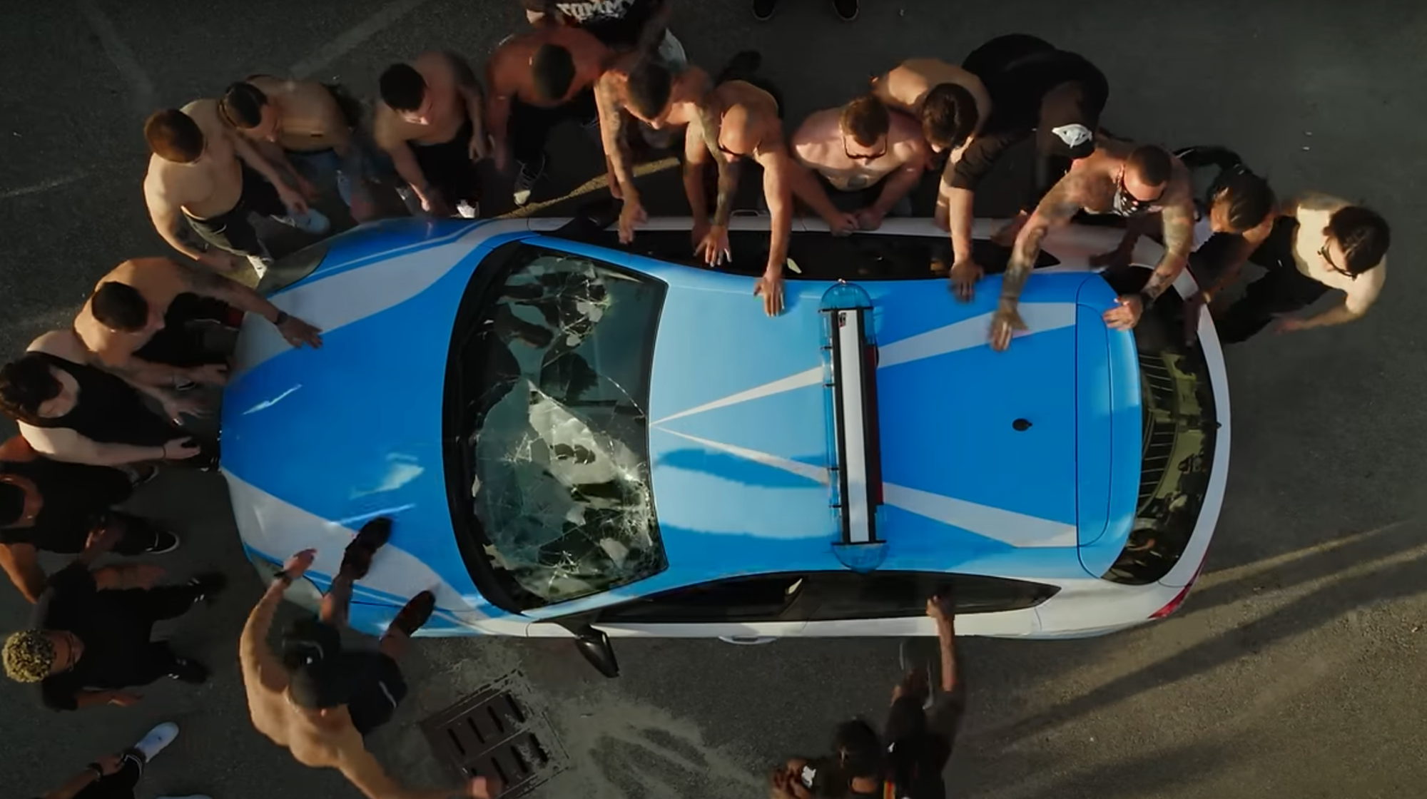 Videoclip di "Guerra" di Baby Gang