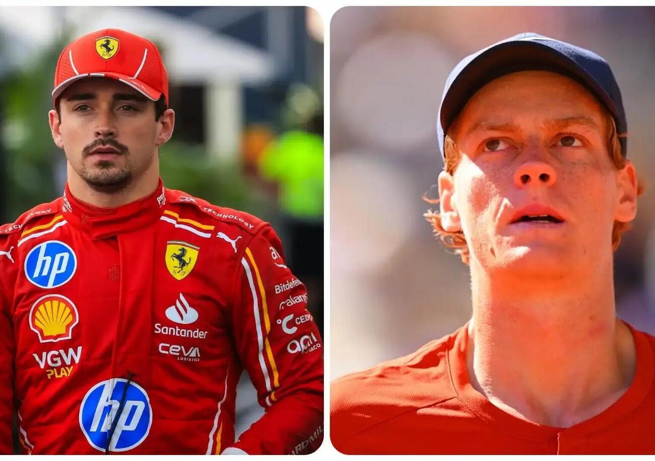 Leclerc e Sinner presto insieme sul campo? Che cosa si sa della partita tra i due &quot;promessa&quot; da Charles