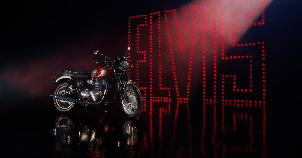 Triumph: Ecco la nuova Bonneville T120 Elvis Presley Limited Edition