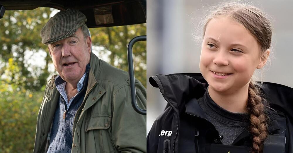 Jeremy Clarkson sfida Greta Thunberg: ma davvero la Fattoria inquina pi&ugrave; di India, Brasile e Cina (o almeno delle auto a benzina e gasolio)? L&rsquo;ex Top Gear: &ldquo;Ecco come saresti senza emissioni di anidride carbonica&rdquo;