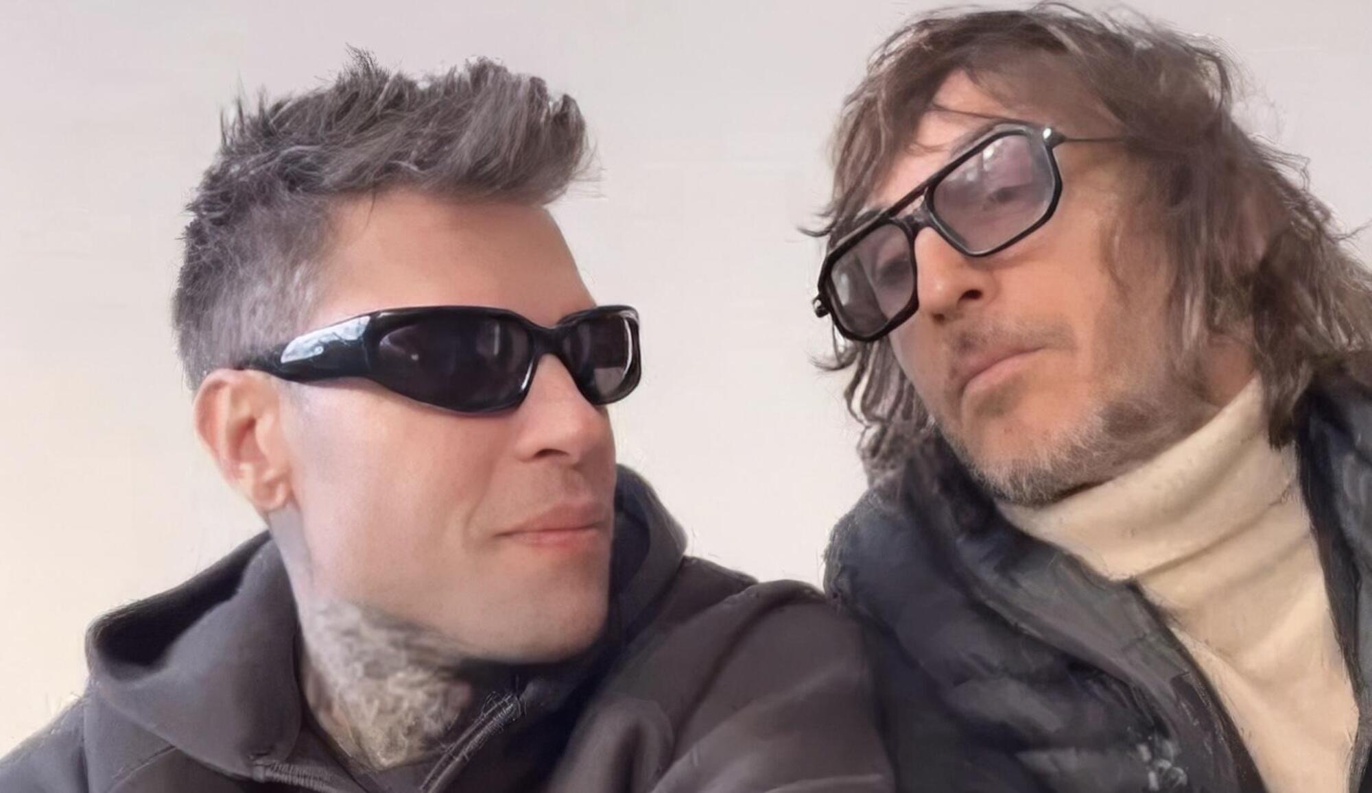 Fedez e Giuseppe Cruciani