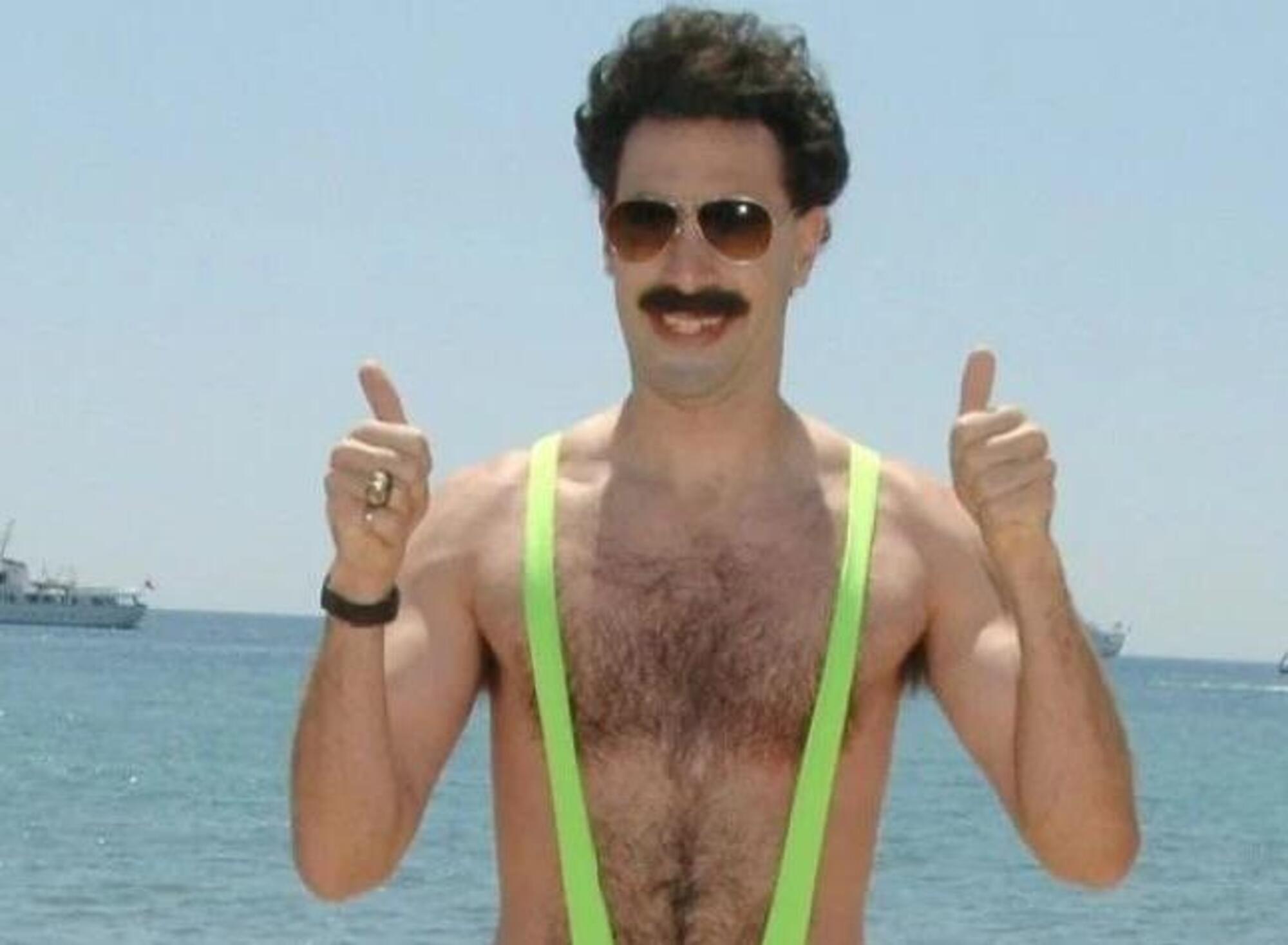 Borat in versione Fedez