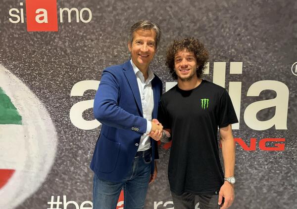 Ufficiale, Marco Bezzecchi passa all&#039;Aprilia per il 2025. Rivola: &quot;Uno dei migliori talenti italiani&quot;