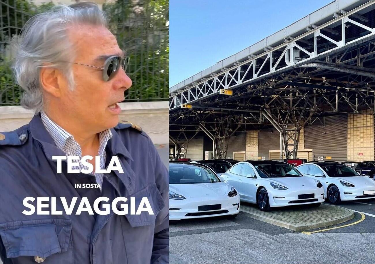 Roberto Parodi e le auto elettriche in sosta selvaggia: tra targhe straniere e (finto) ambientalismo. &ldquo;Sapete cosa dice una Tesla parcheggiata abusivamente?&rdquo;... [VIDEO]
