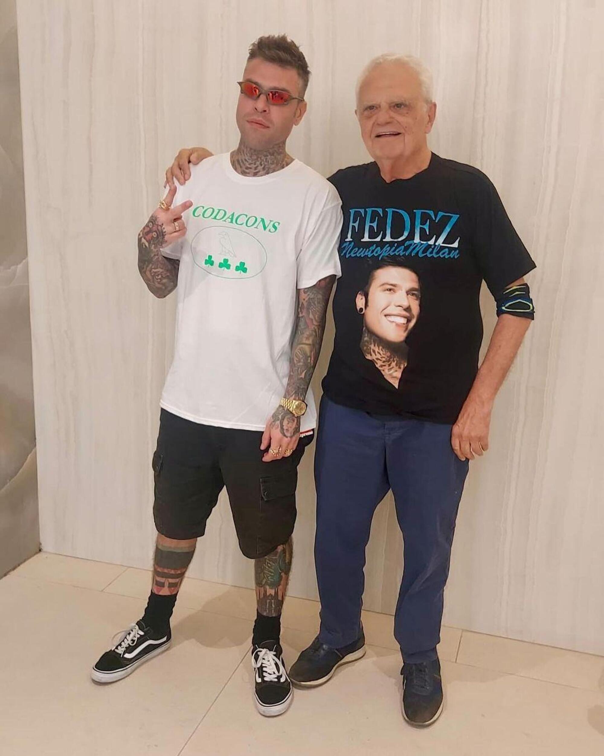 Fedez e Carlo Rienzi