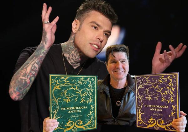 Fedez tra Ferragni, beneficenza e Iovino, non ne hai abbastanza di sciagure? E ora si affida al fuffa guru della numerologia antica Alberto Ferrarini (amico di Red Ronnie)