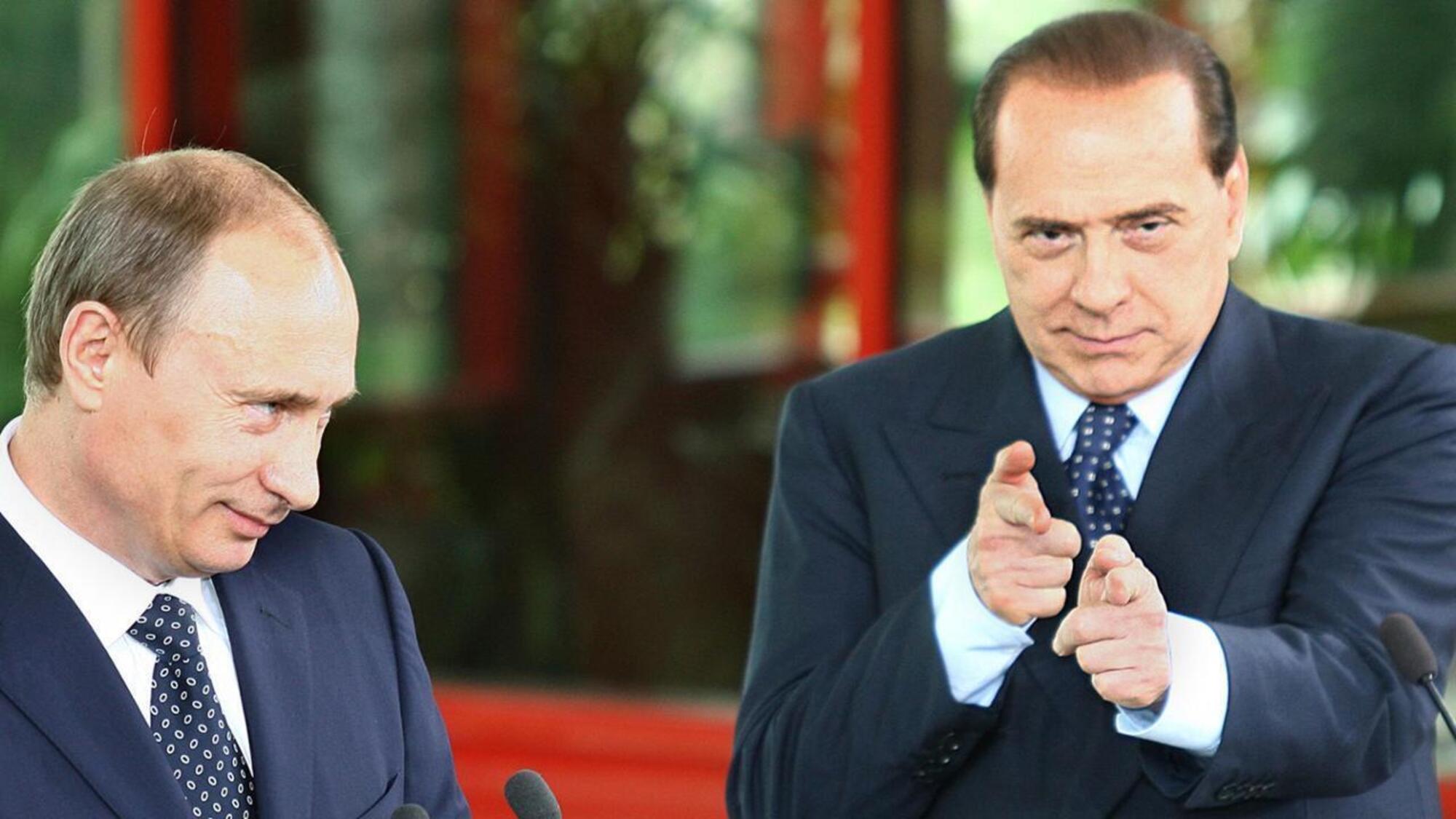 Silvio Berlusconi e Vladimir Putin