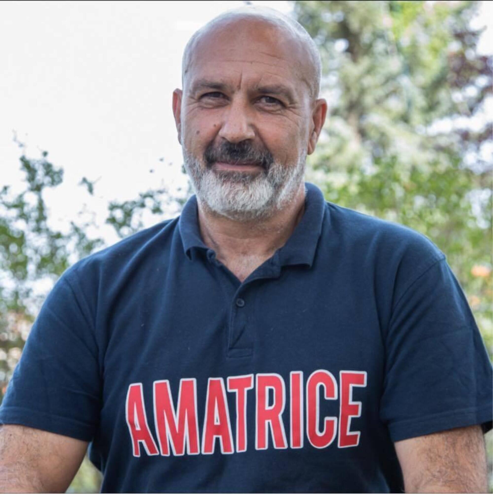 L&#039;ex sindaco di Amatrice Sergio Pirozzi