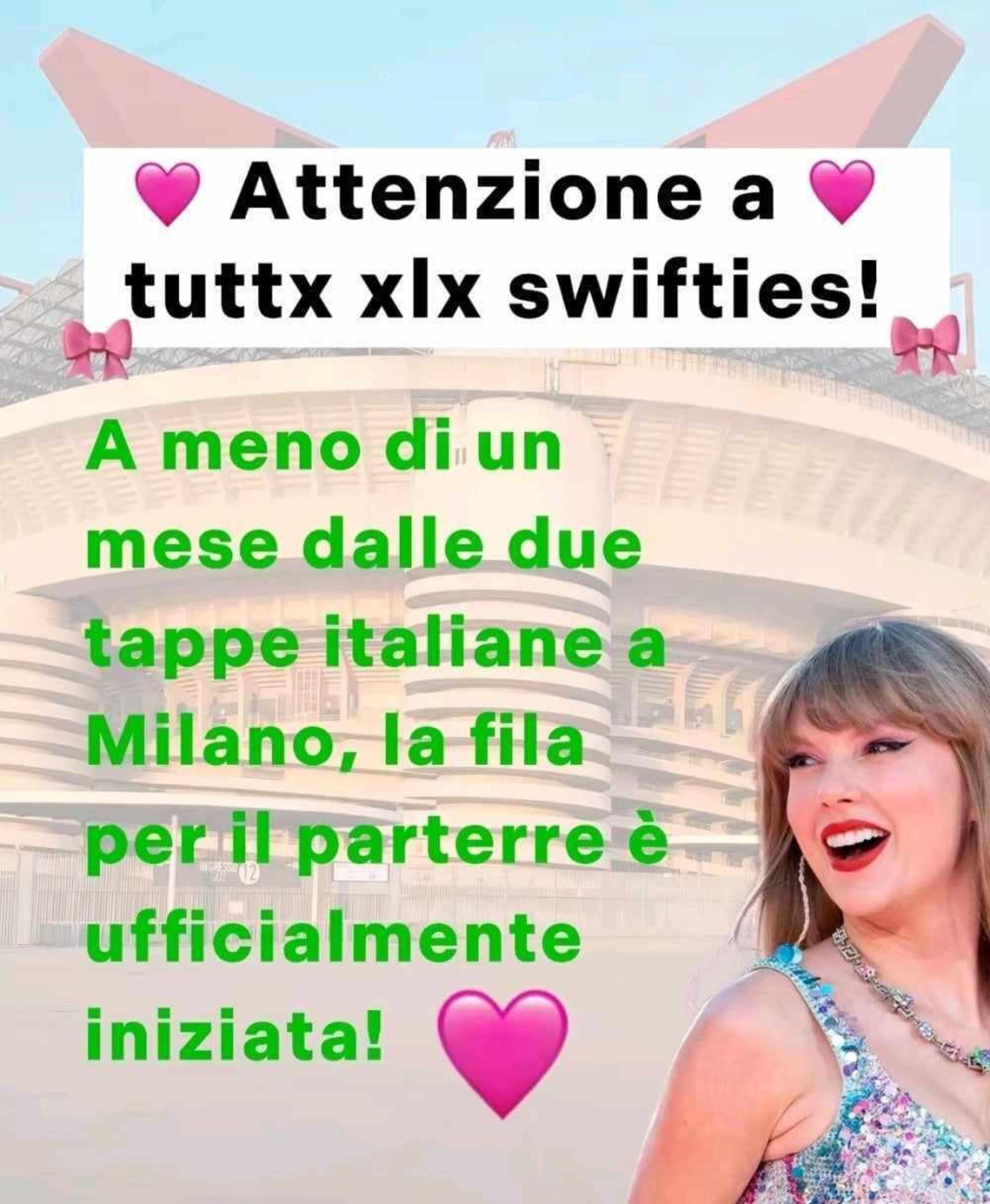 messaggio delle Swifties