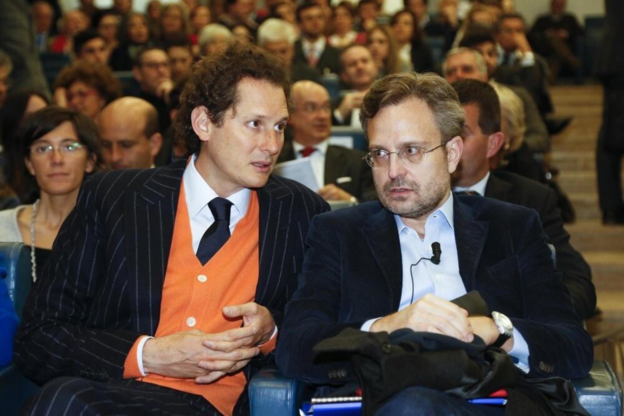 John Elkann e Luca Garavoglia