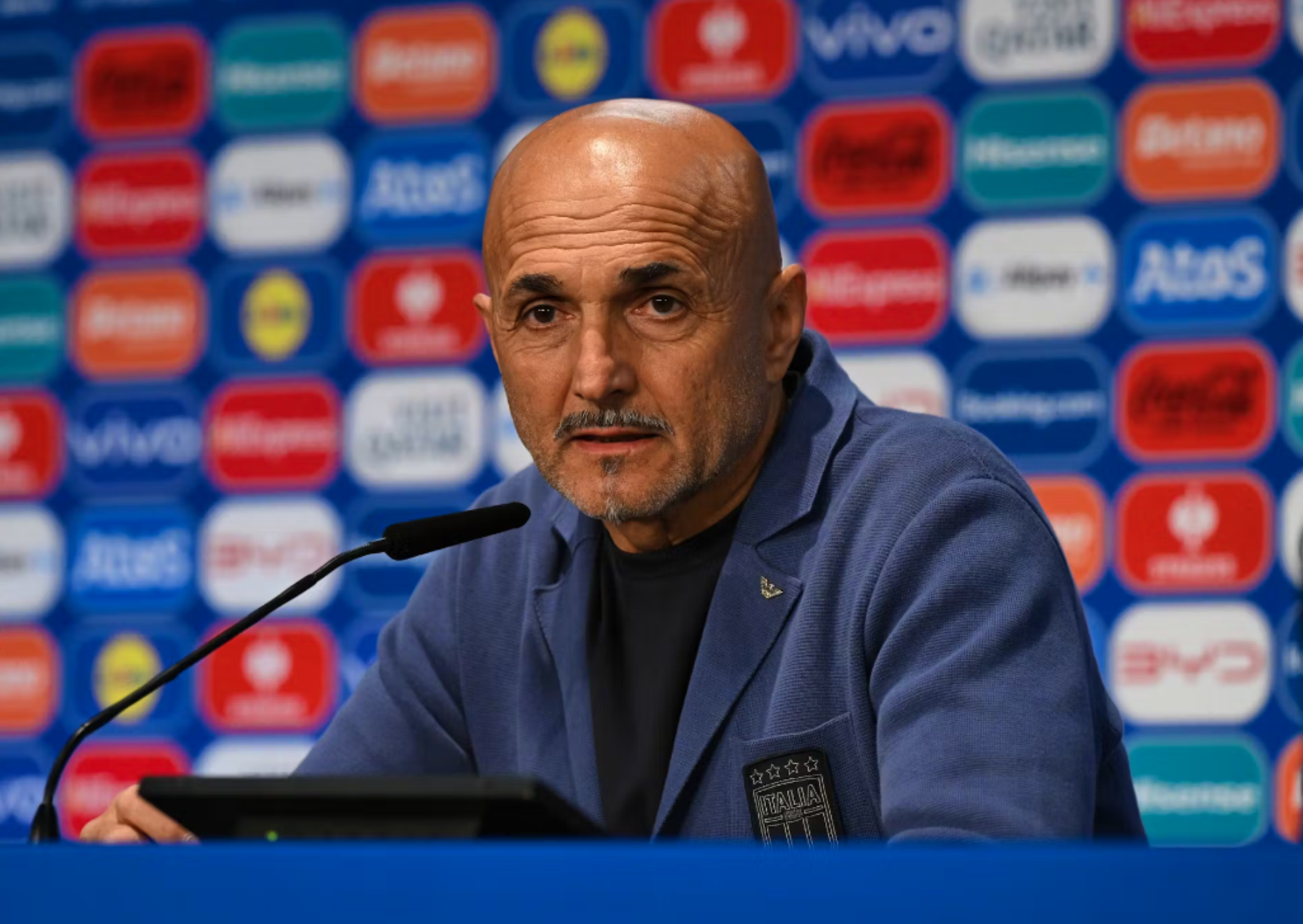 Luciano Spalletti in conferenza stampa