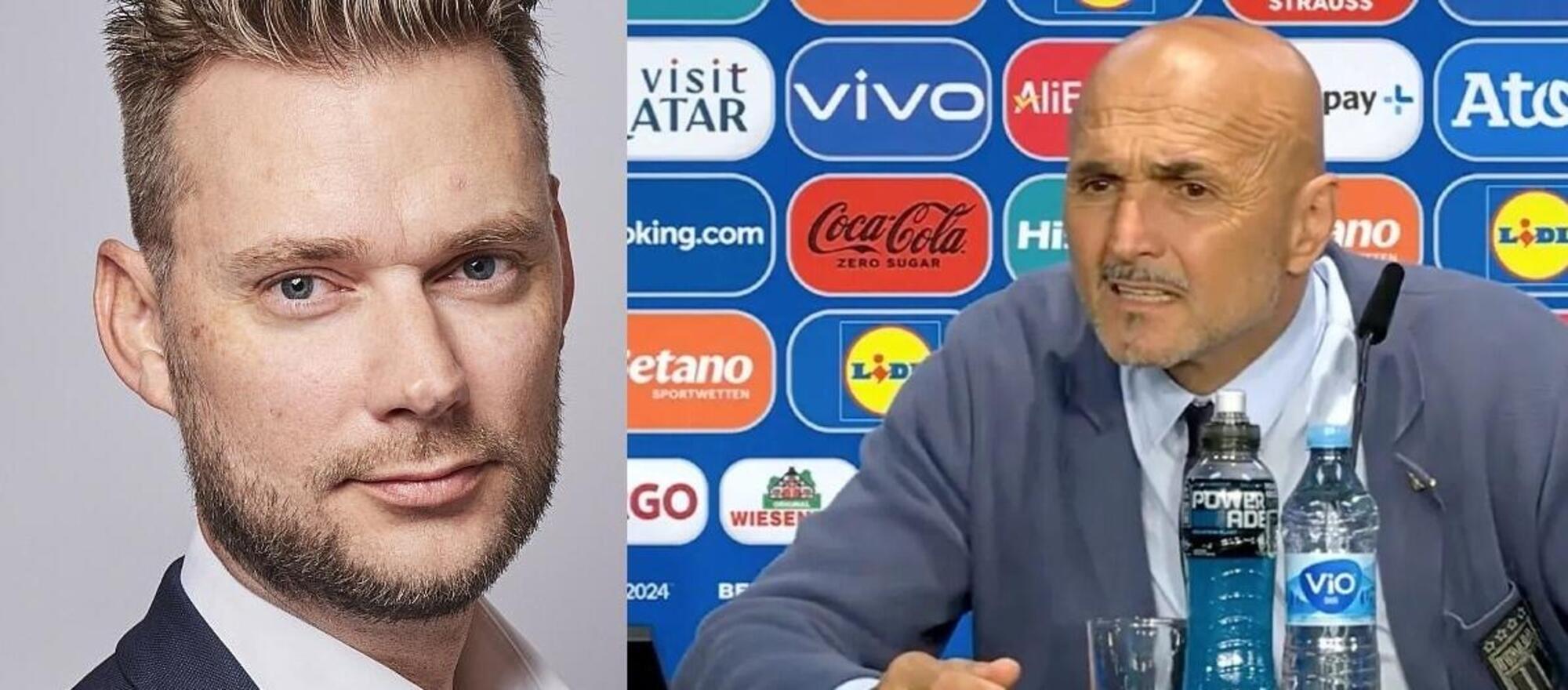 Sebastian Rieder e Luciano Spalletti