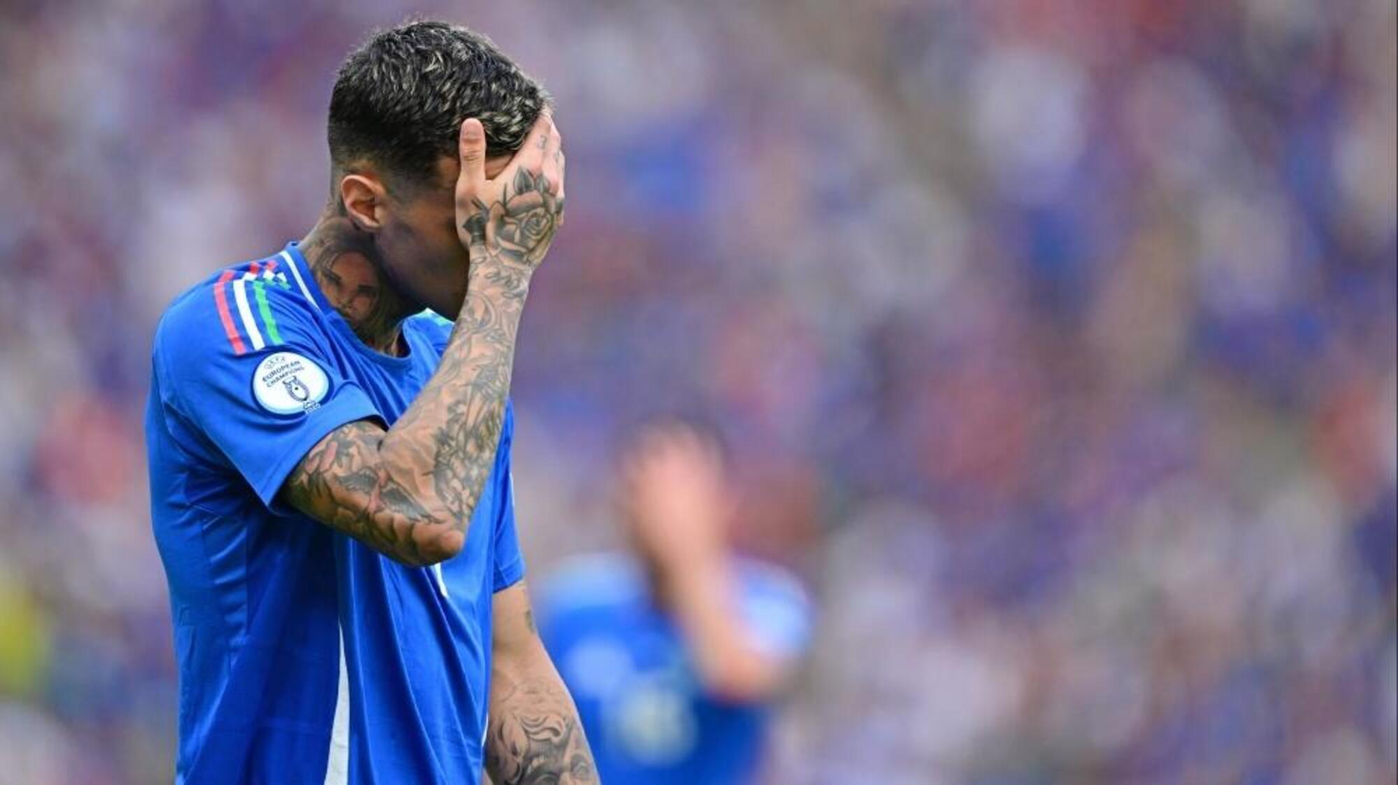 Il volto di Gianluca Scamacca