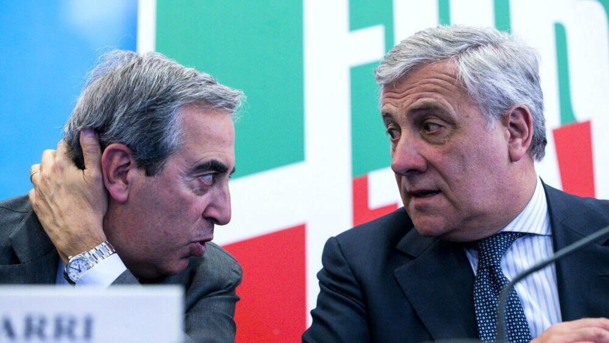 Maurizio Gasparri e Antonio Tajani