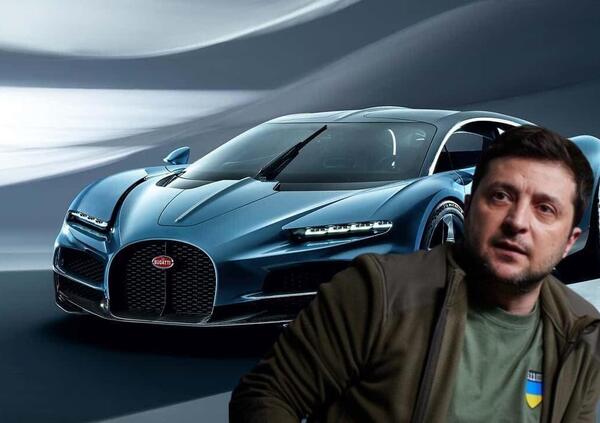 Zelensky, ma cos&rsquo;&egrave; la storia della Bugatti della moglie, Olena Zelenska, acquistata a Parigi per quasi cinque milioni?