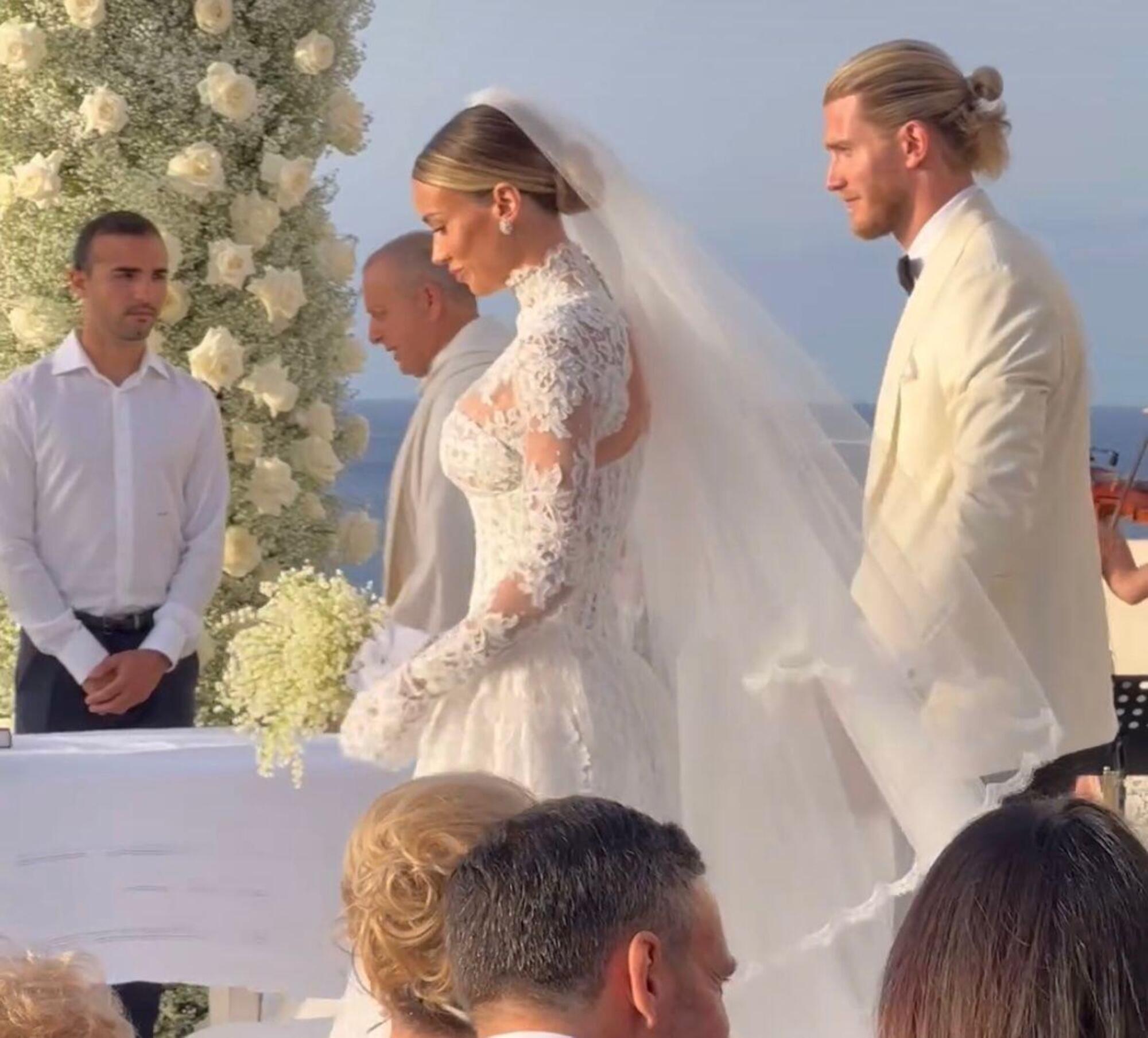 Il matrimonio di Diletta Leotta e Loris Karius