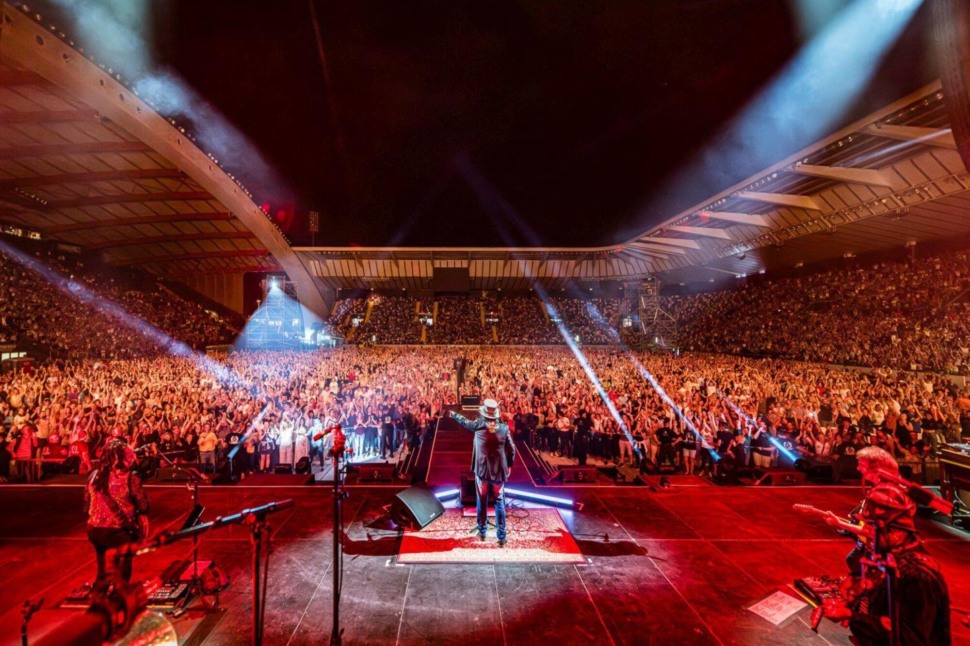 Il concerto di Zucchero a San Siro