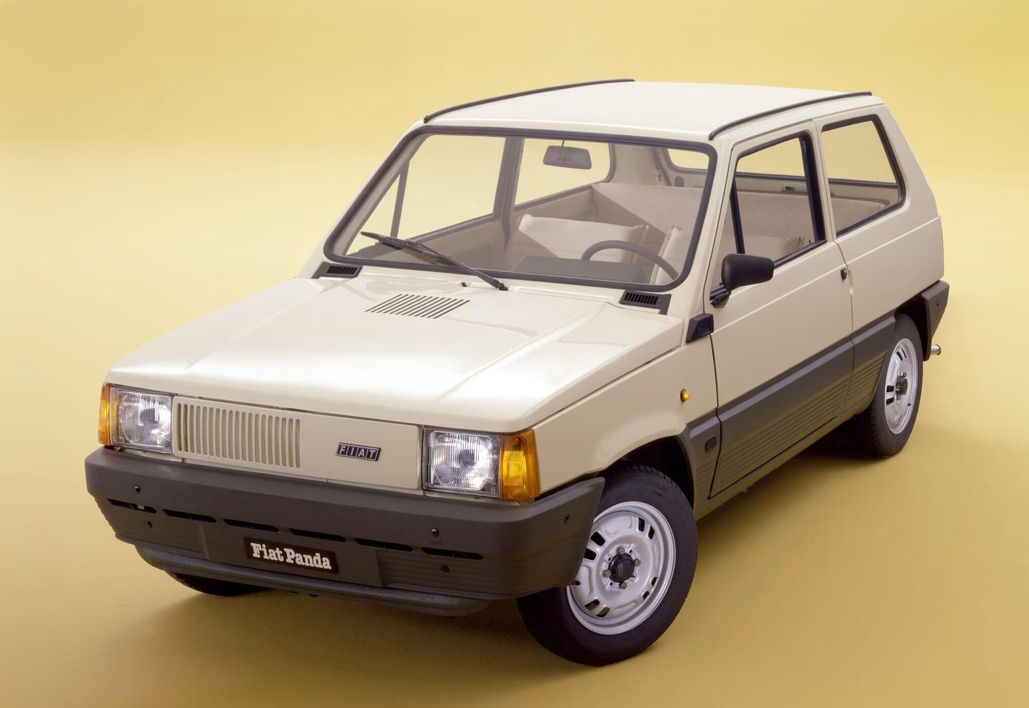 La Fiat Panda del 1980 disegnata da Giorgetto Giugiaro