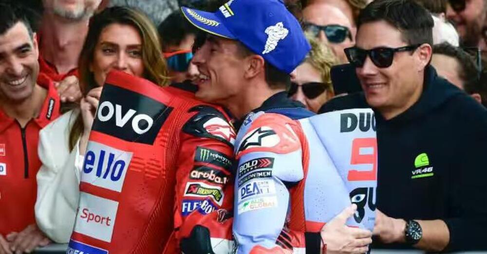 Marc Marquez provoca gi&agrave;: &ldquo;Bagnaia? Chiedete a lui! Io l&rsquo;avrei presa come una bella sfida&rdquo;. E su Ducati, Honda e &ldquo;almeno un altro mondiale&rdquo;&hellip;