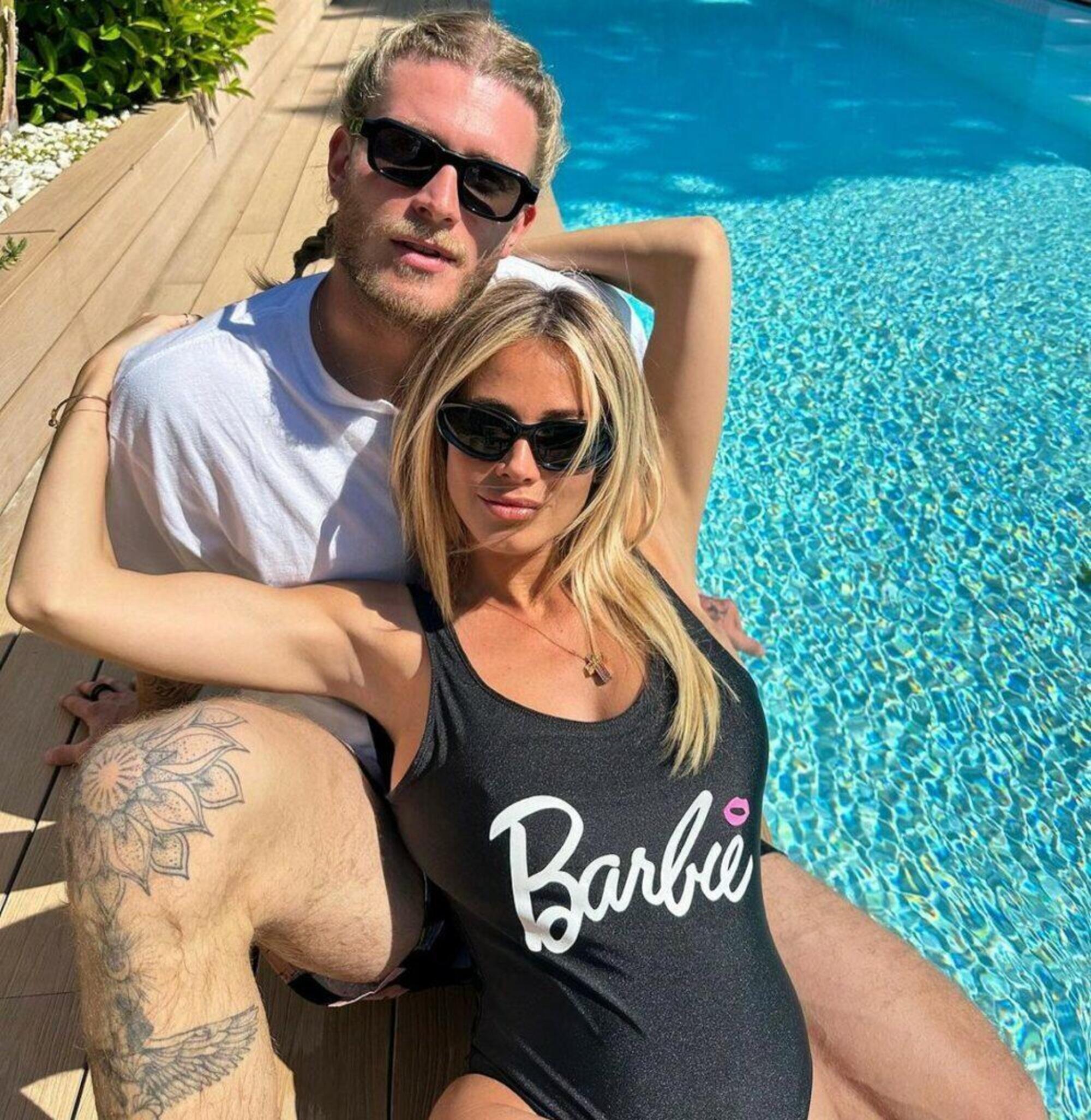 Loris Karius e Diletta Leotta