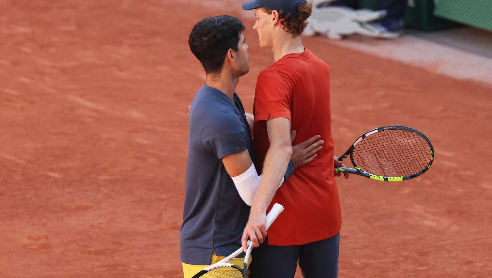 Jannik Sinner e Carlos Alcaraz