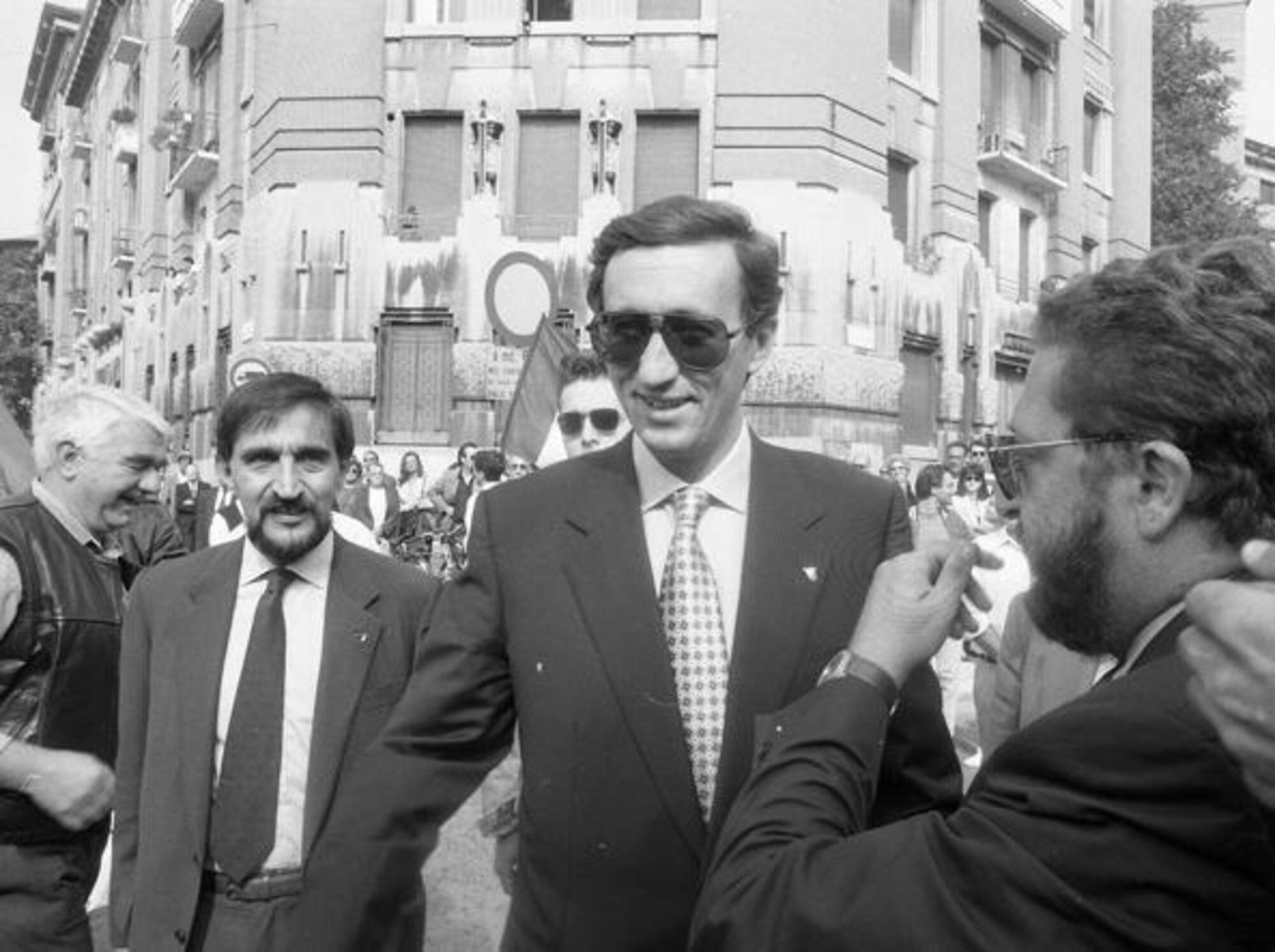 Ignazio La Russa e Gianfranco Fini