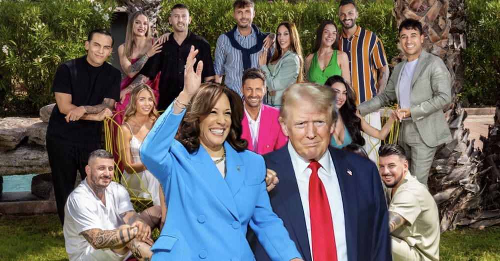 Ah ma non &egrave; Temptation Island? Il &ldquo;trash talking&rdquo; tra Kamala Harris e Donald Trump merita commentatori d&rsquo;eccezione: Diletta Leotta, Vladimir Luxuria e&hellip;