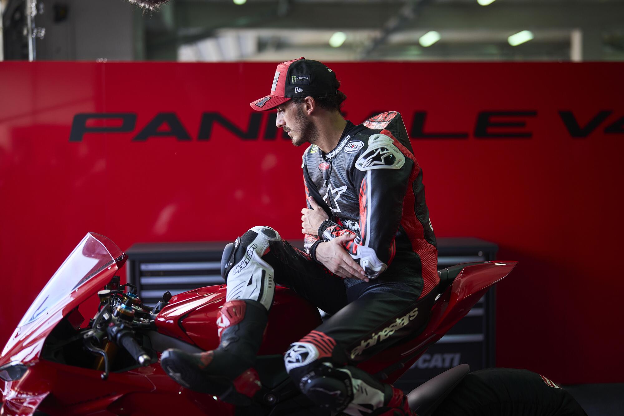 Pecco Bagnaia Ducati Panigale V4 S 2025