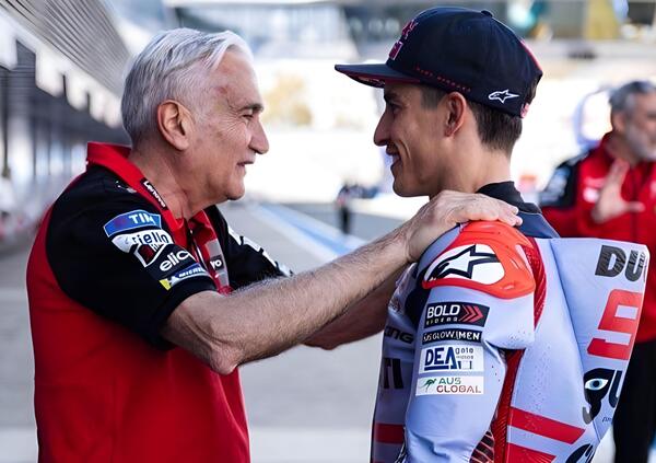 E anche stavolta Gresini ci ha portato tutti a spasso: Marc Marquez col labbro distrutto,Davide Tardozzi con l&rsquo;occhio nero