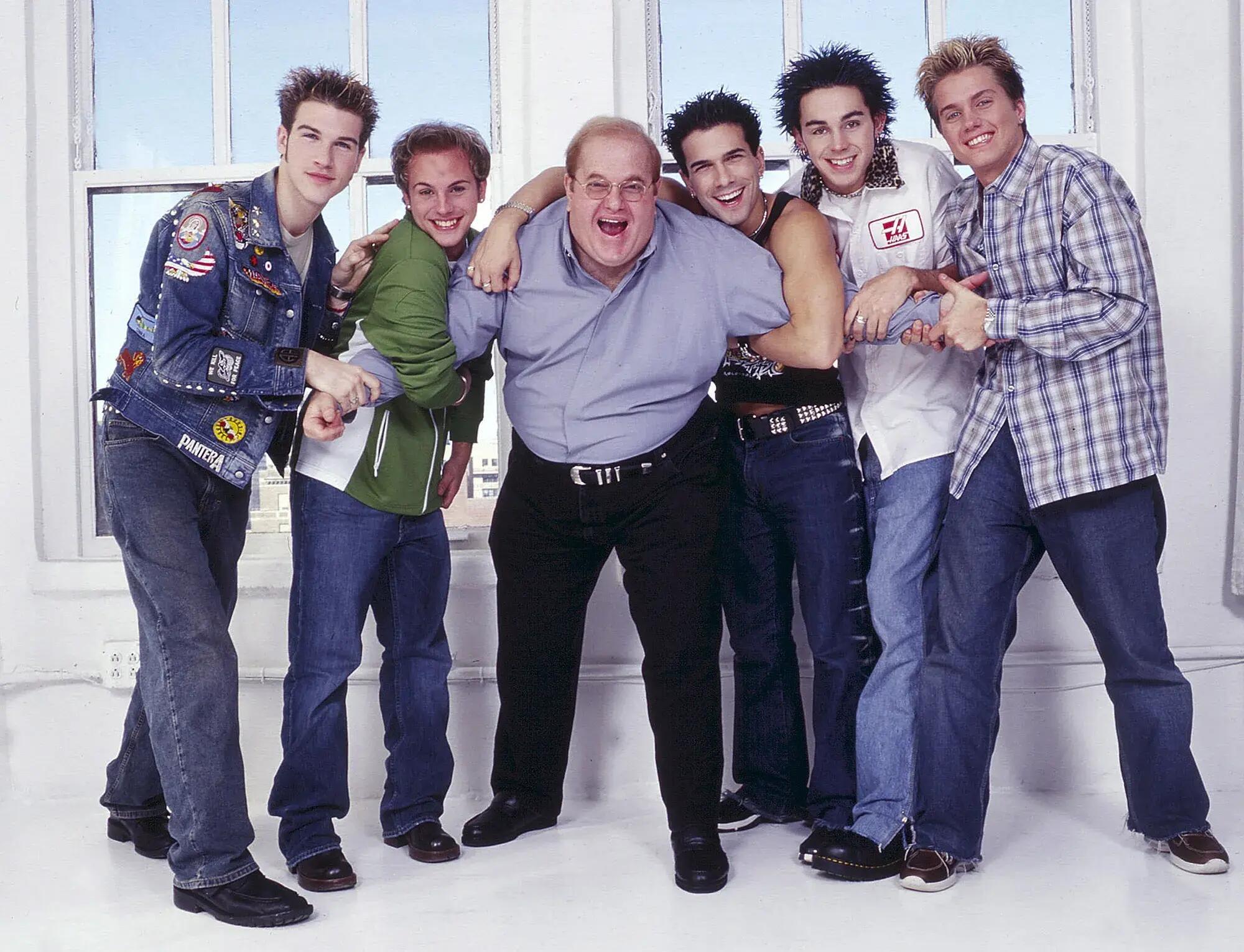 Lou Pearlman con i Backstreet Boys