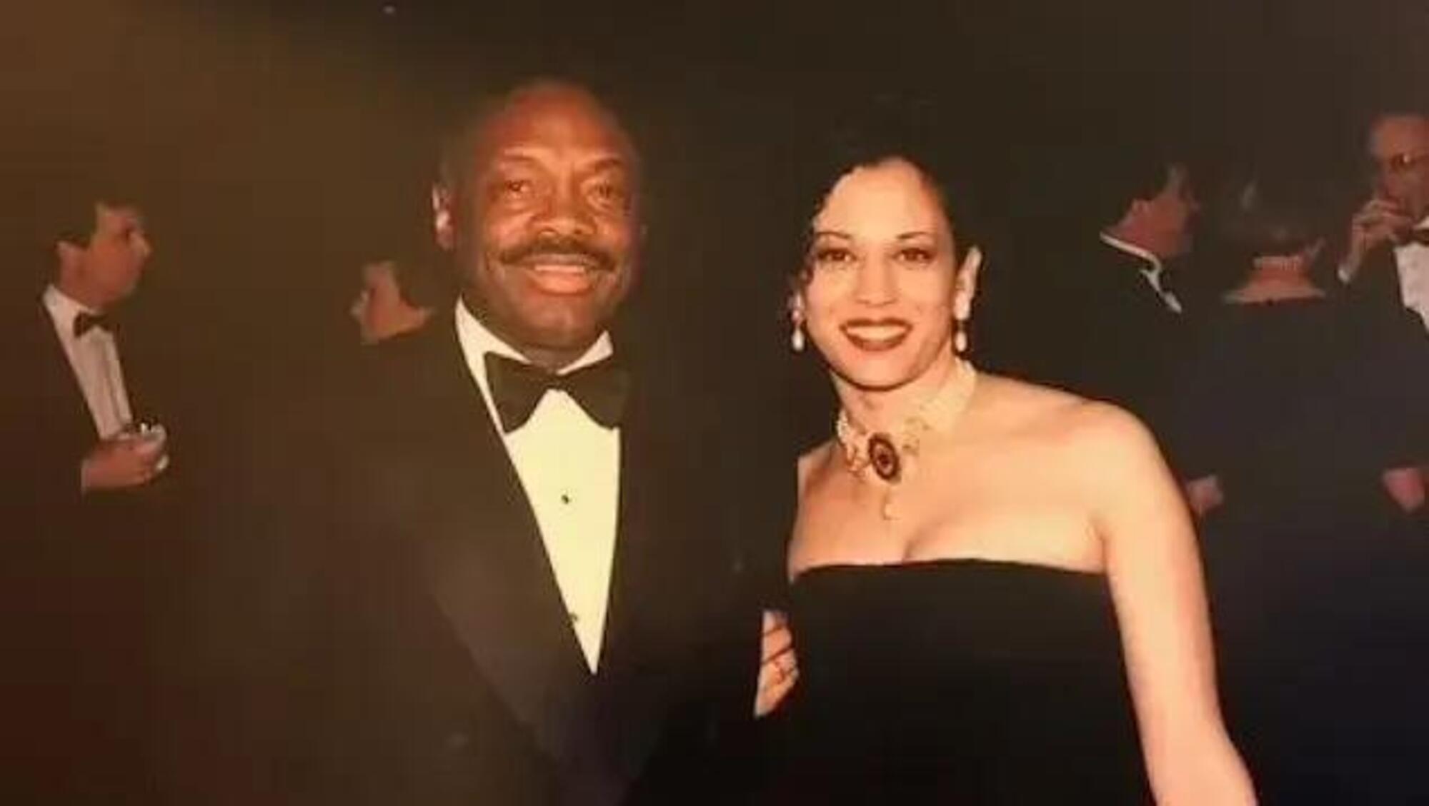 Willie Brown e Kamala Harris