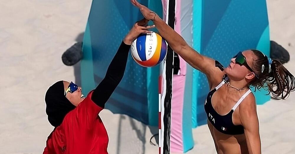 Ma alle Olimpiadi &egrave; beach volley o Ciao Darwin con Elodie? Perch&eacute; le atlete giocano in bikini striminzito? Ok, l&rsquo;alternativa non sono le egiziane completamente coperte, ma&hellip; [FOTO]