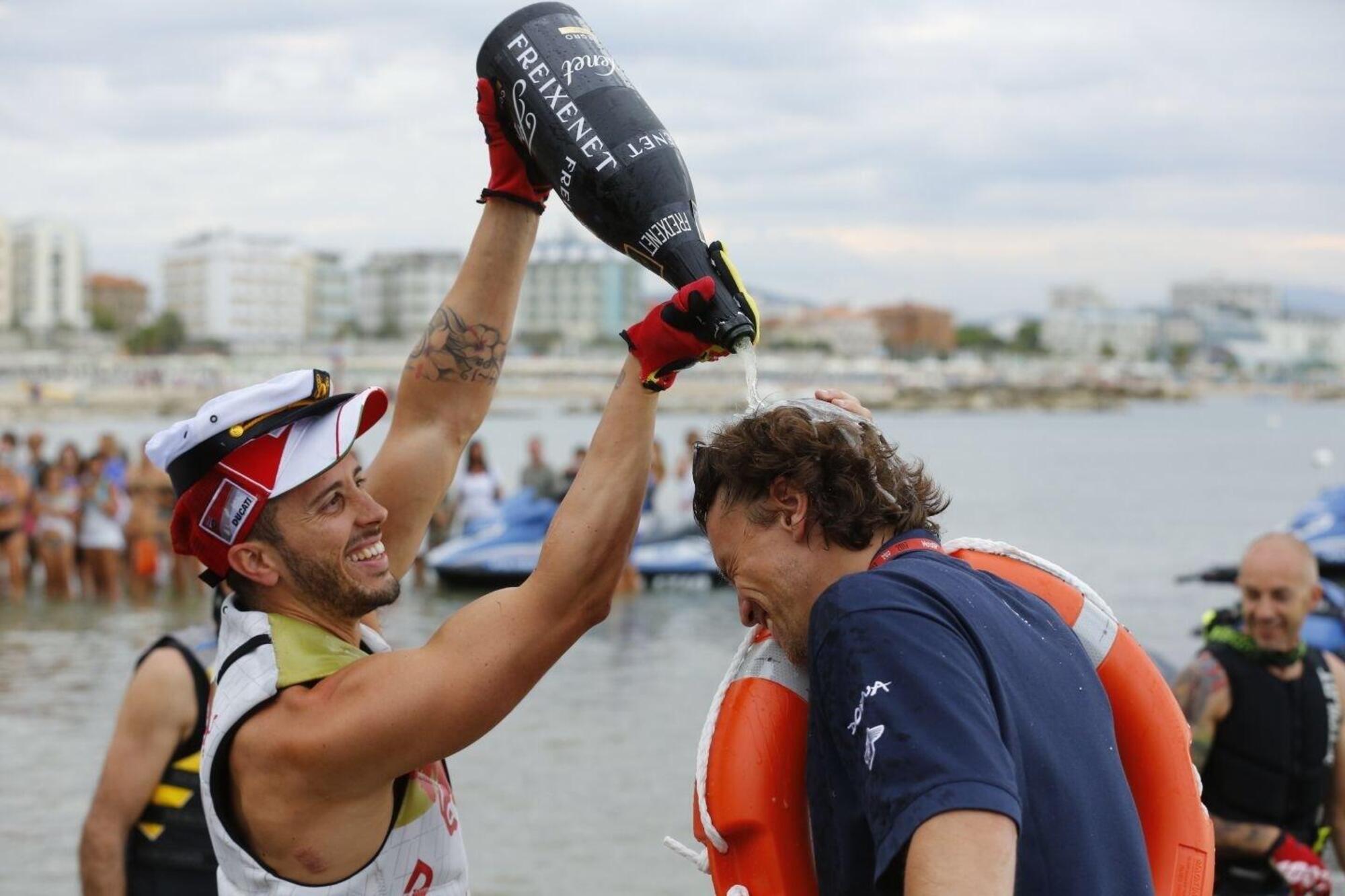 Ignacio Sagnier e Andrea Dovizioso