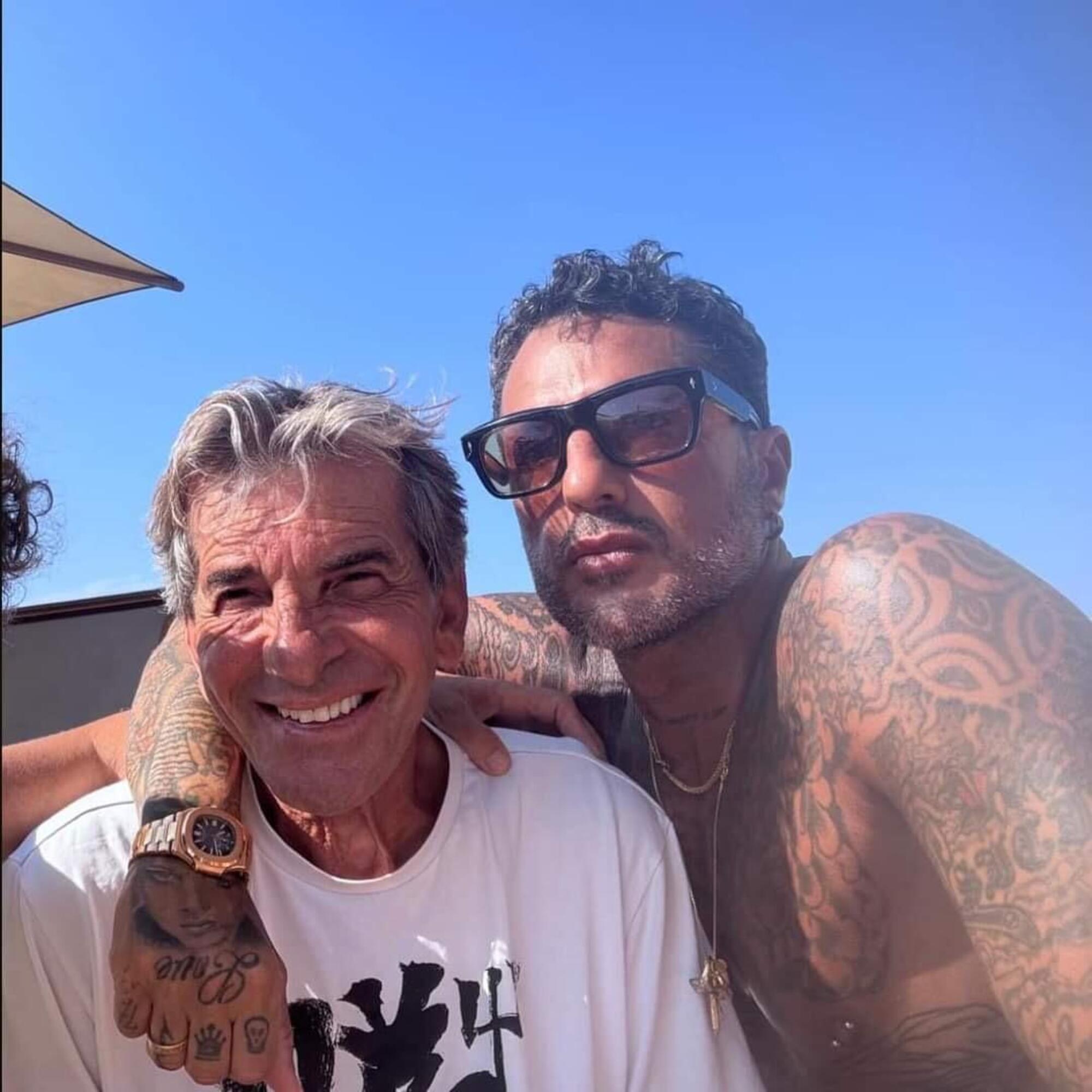 Gigi Tropea e Fabrizio Corona 