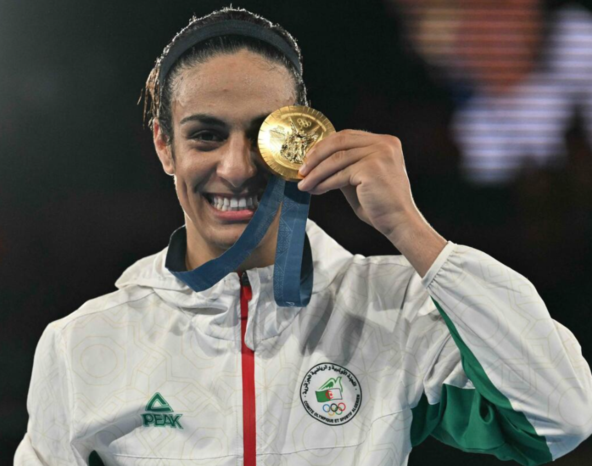 La campionessa Imane Khelif