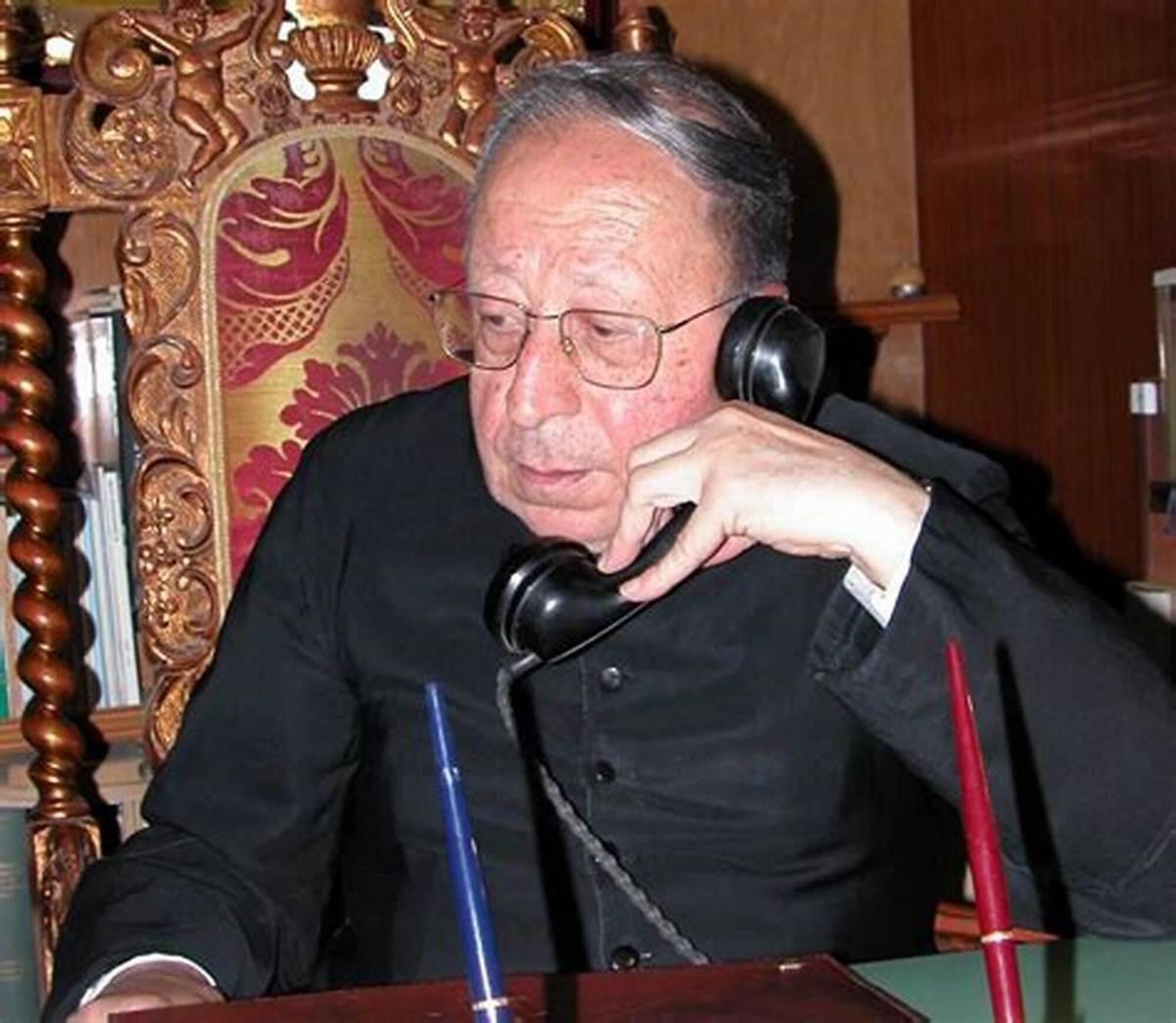 Don Mimì Sabia, parroco della Santissima Trinità di Potenza