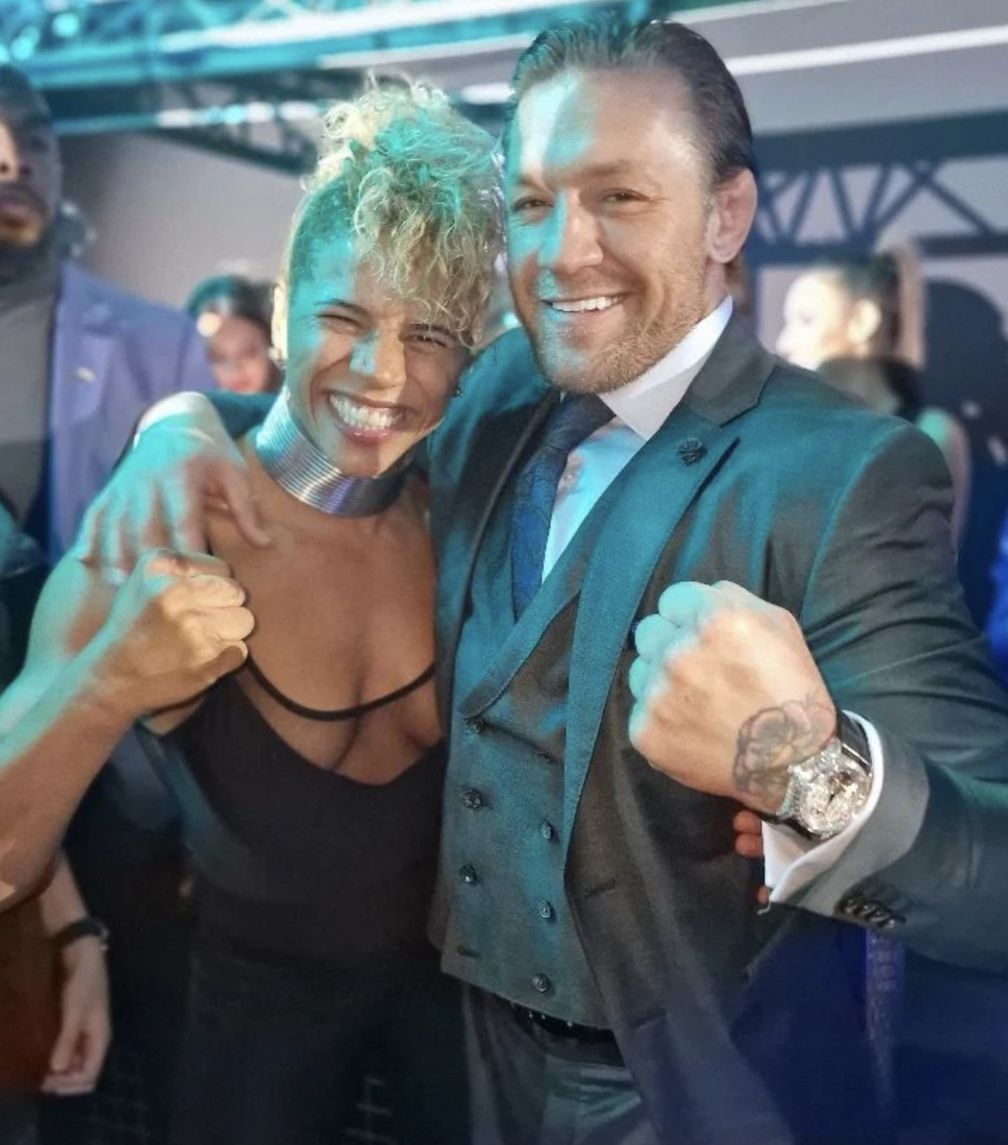 Joana Nwamerue e Conor McGregor